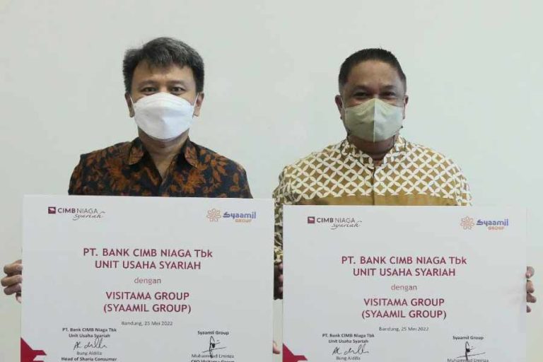 Perkuat Perbankan Komunitas Islam, CIMB Niaga Syariah Sinergi dengan Syaamil Group