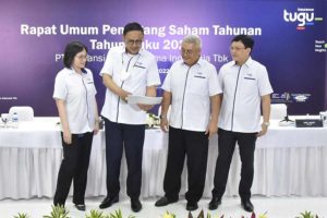 Kinerja Induk 2021 terus Tumbuh, Tugu Insurance Gelar RUPST