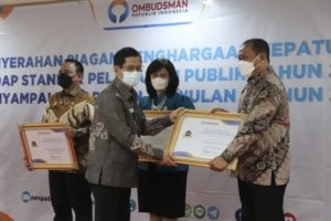 Ombudnsman RI Beri Penghargaan Kepatuhan Tinggi ke Kementerian Sosial