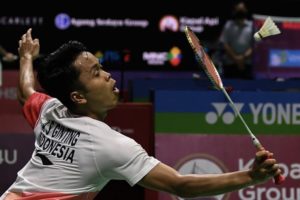 Ginting Kalahakan Thammasin dan Melaju ke Perempat Final Malaysia Open 2022