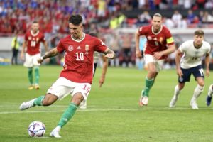 Pertama Sejak 60 Tahun, Penalti Szoboszlai Bawa Hungaria Kalahkan Inggris