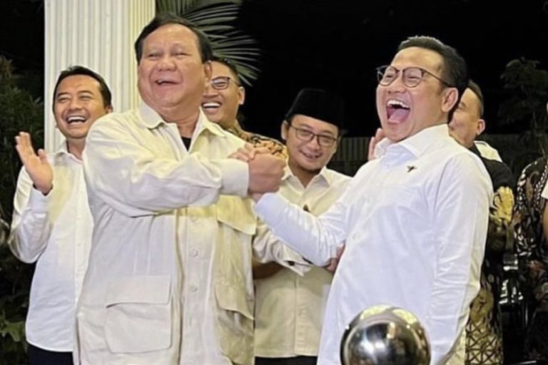 Peneliti LIPI Sebut Muhaimin Iskandar Perlu Lebih Realistis Pada Pemilu 2024 Foto: Muhaimin Iskandar bersama Prabowo Subianto. (Foto: twitter, @CakIminNow)