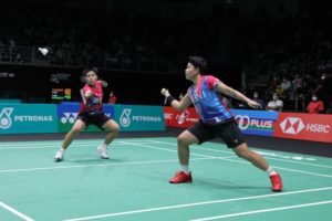 Apriyani/Fadia Kalahkan Matsuyama/Shida dan Lolos ke Perempat Final Malaysia Open 2022