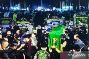 Pagi Ini Warga dan Tamu Padati Gedung Pakuan Bandung Sebelum Eril Dimakamkan