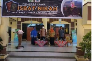 Dilaksanakan di Empat Kecamatan, 171 Pasangan Suami Istri Ikuti Sidang Isbat Nikah di Lombok