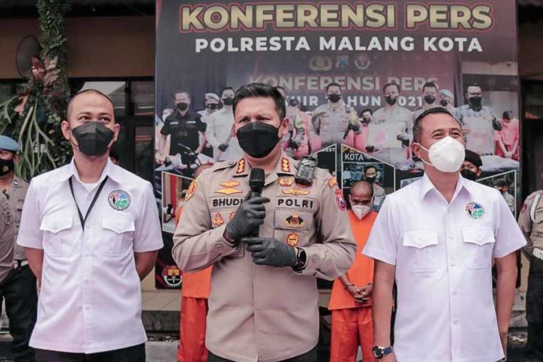 Polresta Malang Kota Berhasil Amankan Pengedar Sabu 21 Kilogram dalam Sehari