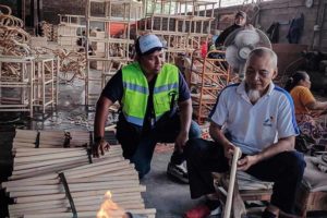 Gaslink Subholding Gas Pertamina Dukung Daya Saing Kerajinan Rotan Indonesia