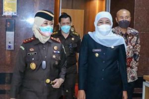 Kejati Luncurkan Aplikasi Terintegrasi, Gubernur Khofifah: Tingkat Kepercayaan Investor bakal Meningkat