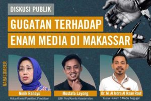 Sidang Gugatan Enam Media di Makassar, Dewan Pers: Cacat Formil dan Salahi Prosedur