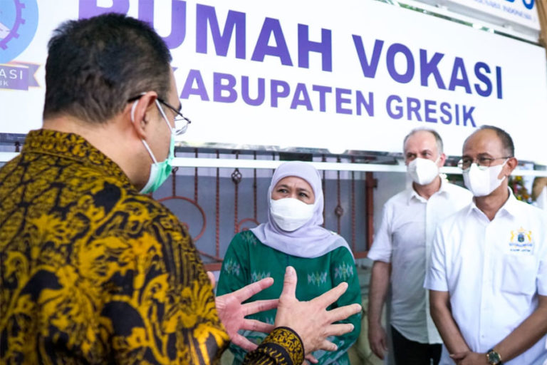 Diresmikan Gubernur Jatim, Rumah Vokasi Gresik Diharap Turunkan Angka Pengangguran Terbuka