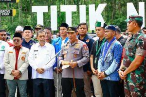Gelar Bakti Kesehatan di Titik Nol IKN, Kapolri Utamakan Visi Indonesia Emas 2045