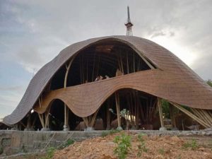 Tahan Gempa, Komunitas ini Manfaatkan Bambu sebagai Konstruksi Bangunan