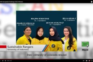 4 Mahasiswa UI Raih Merit Award Kompetisi ASEAN Geospasial Challange 2022