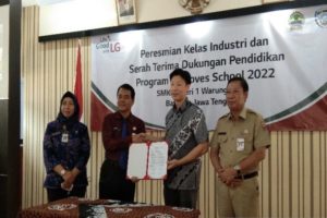Gandeng LG, SMKN 1 Warungasem Batang Luncurkan Kelas Industri