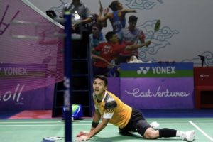 Jontan Christie Tersingkir di Babak Pertama Malaysia Masters 2022
