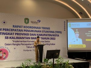 Optimis Capai Penurunan Stunting, Ketua TPPS Kalbar: Target di 2024