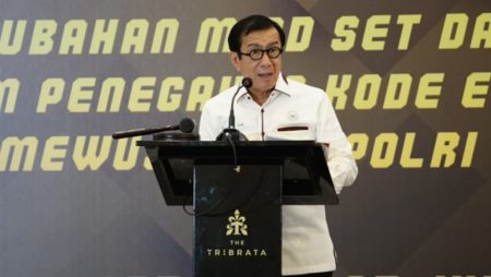 Darurat! Yasonna Ingin Polri Lakukan Pembenahan Internal dan Tingkatkan Kepercayaan Publik, Ada Apa?