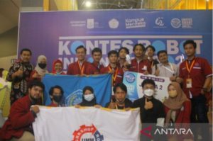 Kategori Robot SAR Indonesia, Tim Robot Dome UMM Raih Juara 2 Kontes Robot Indonesia 2022