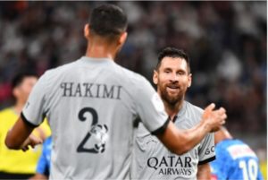 Pertandingan Pertama di Jepang, Lionel Messi Cetak Gol