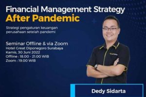 Gandeng Pilar.id, D’Consulting Gelar Seminar ‘Financial Management After Pandemic’