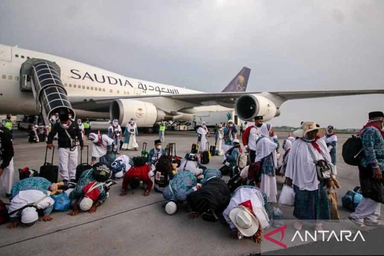 Alhamdulillah, 450 Haji Debarkasi Surabaya Sudah Tiba di Bandara Juanda