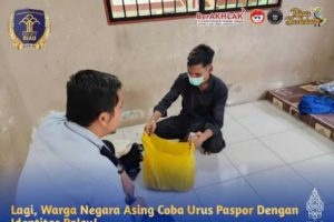 Gunakan Identitas Palsu, WNA asal Bangladesh Ditangkap Kantor Imigrasi Dumai