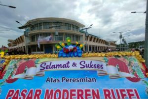Usai Diresmikan, Pasar Modern Rufei di Kota Sorong Sudah Mulai Operasi