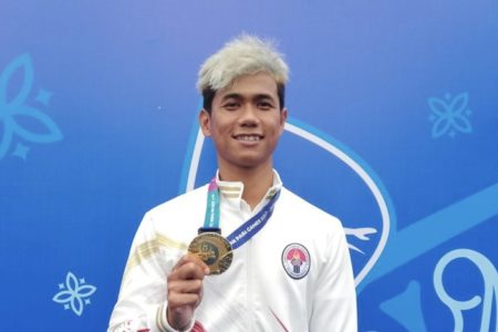 Sapu Bersih, Jendi Pangabean Borong 5 Medali Emas Para Renang APG 2022