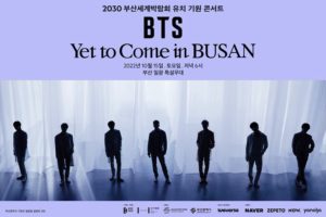 BTS Konser Gratis Oktober Mendatang, Kampanye World Expo