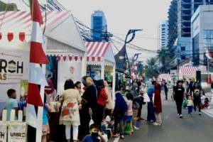 Menikmati Malam Minggu di Festival Kebon Bang Jaim di Jakarta Pusat