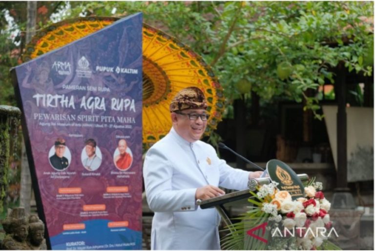Meneruskan Keadiluhungan Estetika Pita Maha, Pameran Seni Tirtha Agra Rupa Digelar
