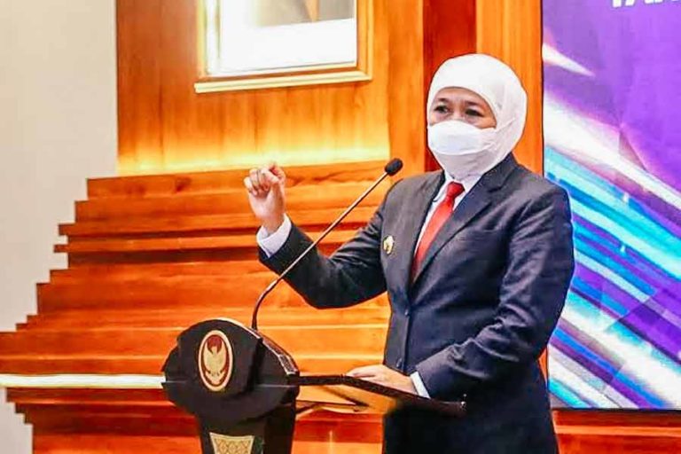 Gunakan Nama Inavac, Vaksin Merah Putih Siap jadi Solusi Atasi Covid-19 Gubernur Jawa Timur Khofifah Indar Parawansa
