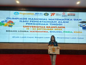 Dua Mahasiswa Lolos ONIMPA-PT, Satunya Sabet Honorable Mention