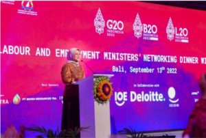 Komitmen Bersama L20 dan B20, Menaker Dorong Reformasi Kondisi Ketenagakerjaan