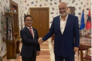 Tingkatkan Kerjasama, Dubes RI untuk Bulgaria Bertemu PM Albania