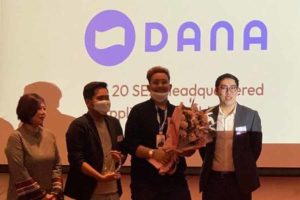 Dana Indonesia Masuk Daftar Aplikasi Teratas Asia Tenggara Top Publisher Award