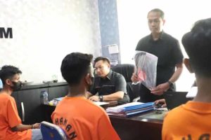 Polres Mojokerto Berhasil Ringkus Pelaku Pembacokan Pelajar SMK