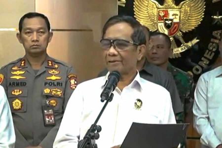 Soal Korupsi di Tubuh MA, Mahfud: Kita Beda Kamar, Susah Masuknya Menteri Koordinator Politik Hukum dan Keamanan (Menko Polhukam) Mahfud MD