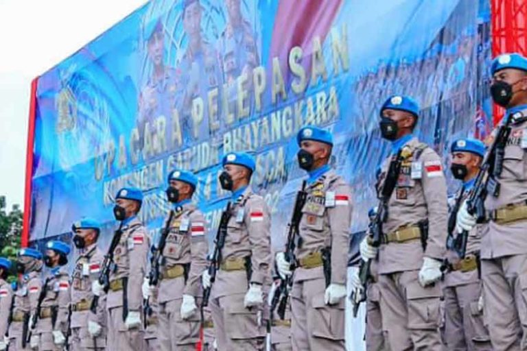 Lepas Pasukan Perdamaian PBB, Kapolri: Pedomani Tribrata dan Catur Prasetya