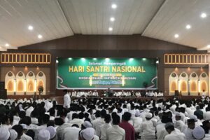 Ribuan Santri Ikuti Peringatan Hari Santri di Alun-Alun Kota Sigli