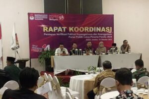 KPU Jember Lakukan Verifikasi Faktual 9 Partai Politik Peserta Pemilu 2024