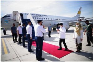 Hadiri Peringatan Hari Santri Nasional MBS, Wapres Bertolak ke Yogyakarta