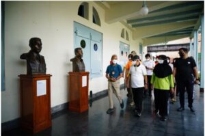 Sembari Berolahraga, Wapres dan Istri Kunjungi Benteng Vredeburg Yogyakarta