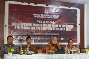 Ciptakan Pemilu yang Akuntabel, Transparan dan Partisipatif, KPU Sulbar Gunakan Aplikasi SIAKBA