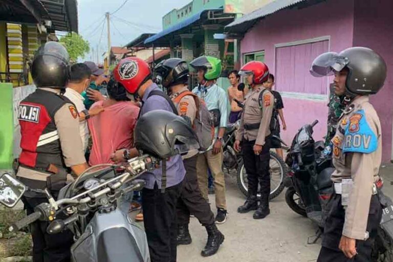 Gerebek Kampung Narkoba Jalan Rawe, Polisi Amankan Pengguna dan Pengedar