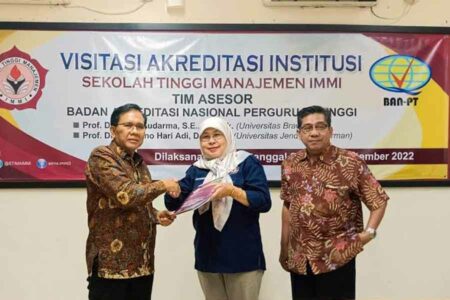 Raih Akreditasi Baik Sekali, STIMA IMMI Siap Bertranformasi jadi Universitas Mitra Bangsa