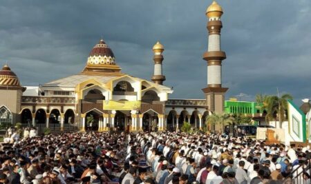 Besok Pemprov Bengkulu Laksanakan Shalat Gerhana di Mesjid Raya Baitul Izzah