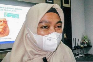 Kepala BPJS Kesehatan Kantor Cabang Kediri Hernina Agustin Arifin