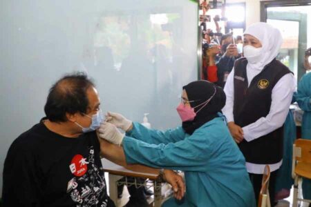 Posisi Pertama Nasional, Vaksinasi Dosis Empat Jawa Timur Capai 137.840 Orang