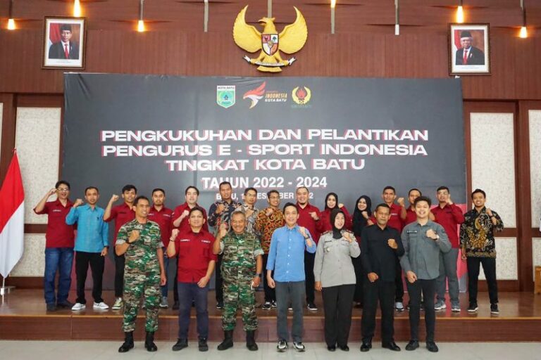 Gali Potensi Atlet, Pemkot Bentuk E-Sport Indonesia Kota Batu